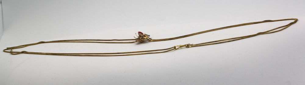 Victorian Butterfly Mitten/Muff Extra Long Chain