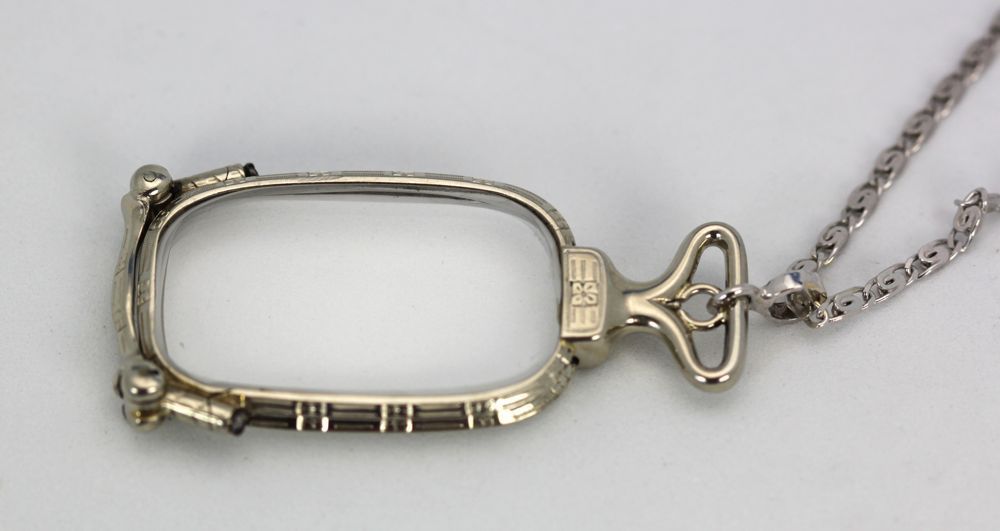 Art Deco Lorgnette With 26" Chain