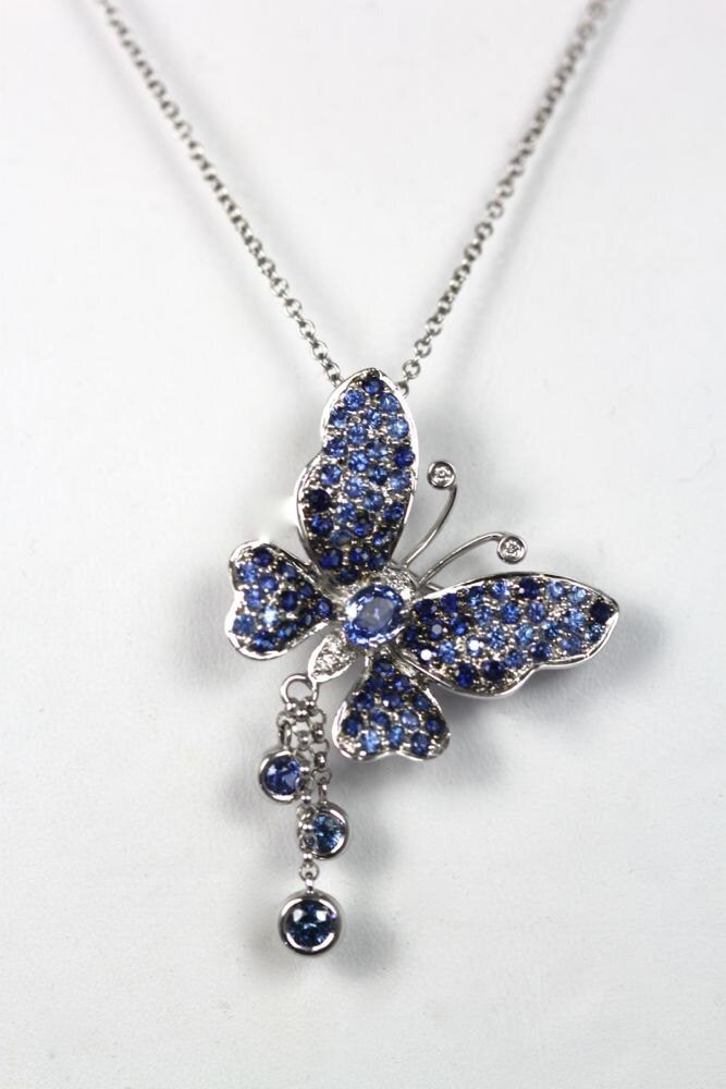 White Gold Butterfly Jewelry