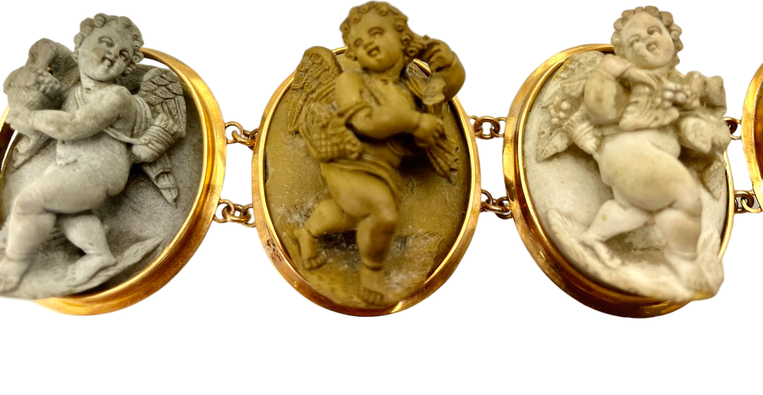 Rare antique cameo collection