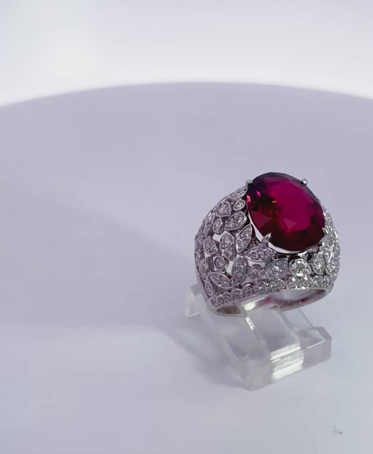 Large Tourmaline Ring