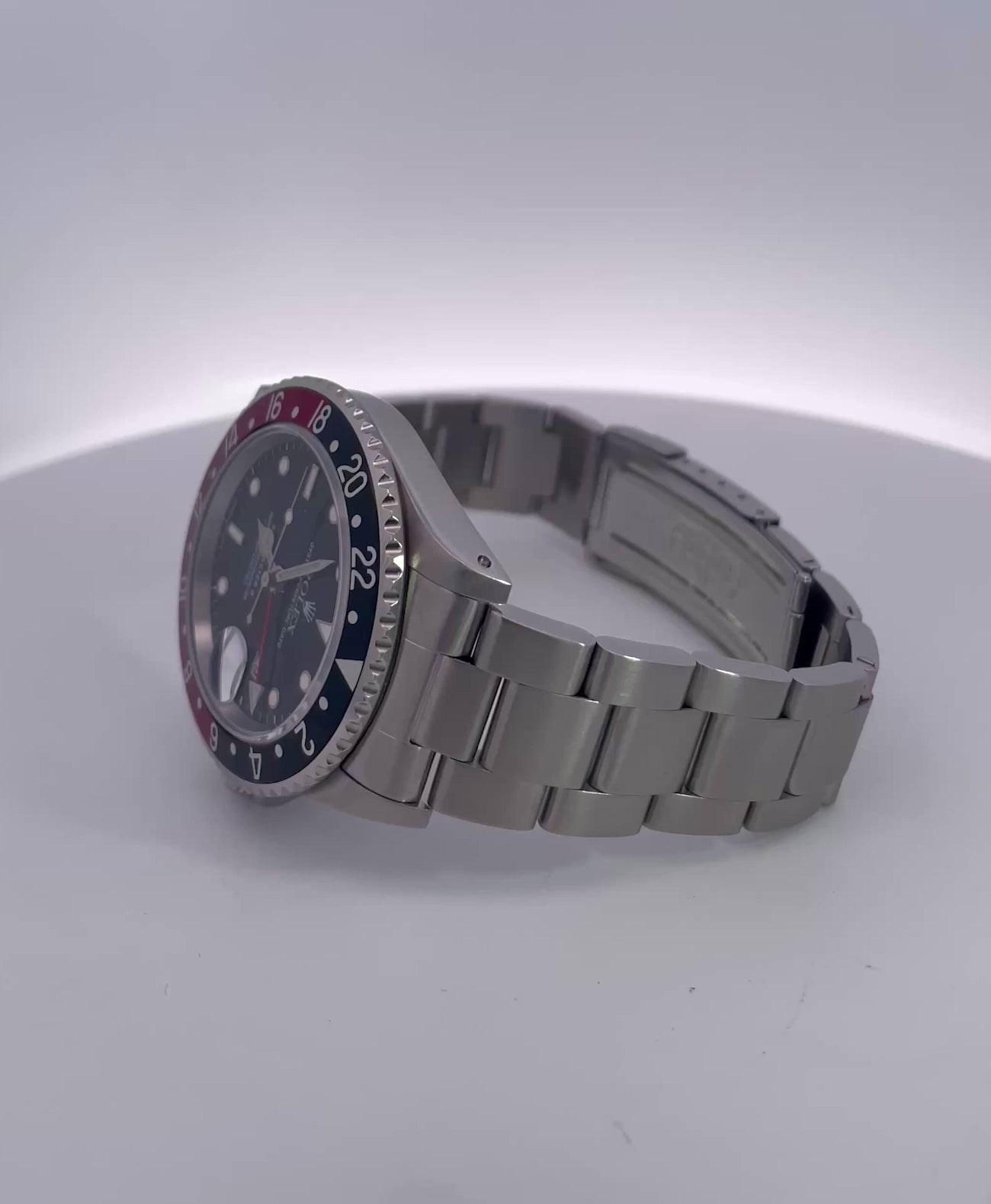 Rolex GMT-Master 40mm dual time watch