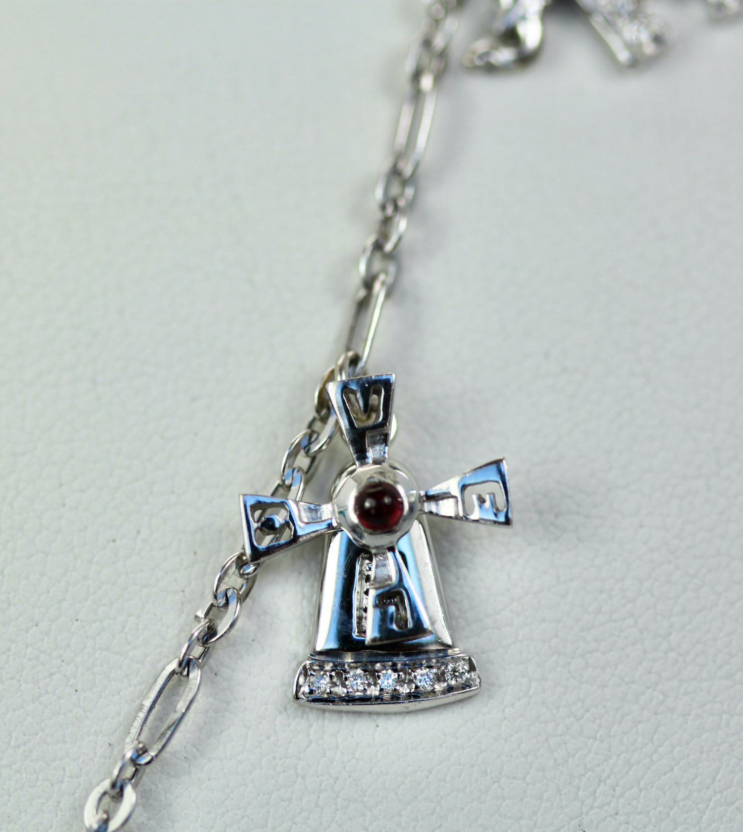 Cruel Intentions Cross Rosary Necklace 925 Sterling Silver CHOOSE Pearl OR  Lapis | eBay