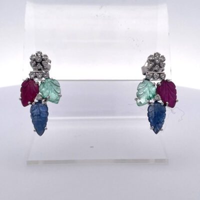 Tutti Frutti Earrings 14K