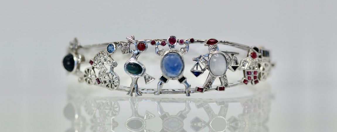 Art Deco Sapphire Bracelets: The Perfect Gift for a Touch of Glamour
