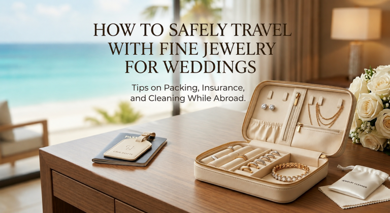 Destination Weddings: How to Safely Travel with Your Fine Jewelry