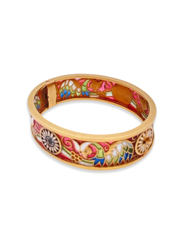Masriera Y Carreras Plique a Jour Bracelet 18K - Fine Estate & Vintage Jewelry | Cris Notti Jewels
