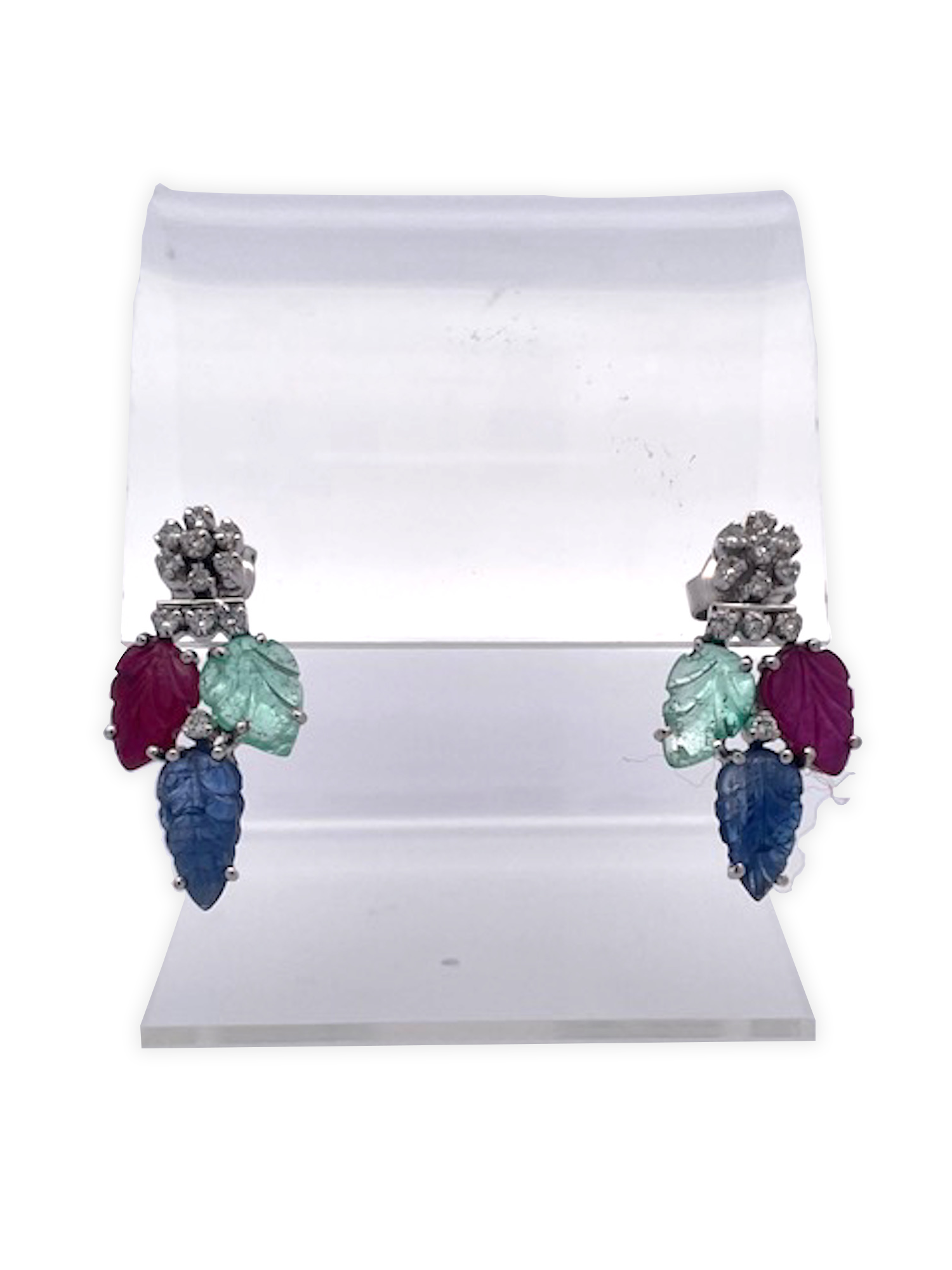 Tutti Frutti Earrings 14K - Fine Estate & Vintage Jewelry | Cris Notti Jewels
