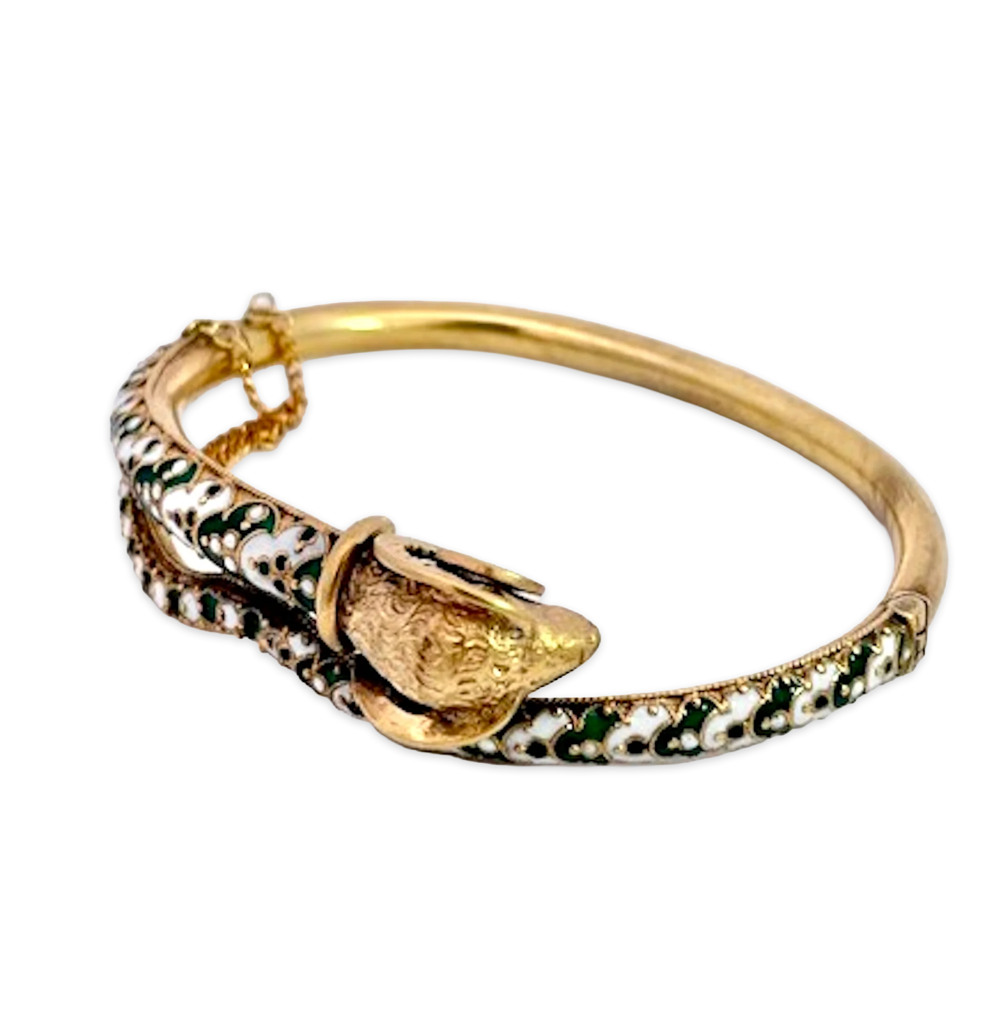 Enamel Ram Bracelet 9K - Detail View 8 | Cris Notti Jewels