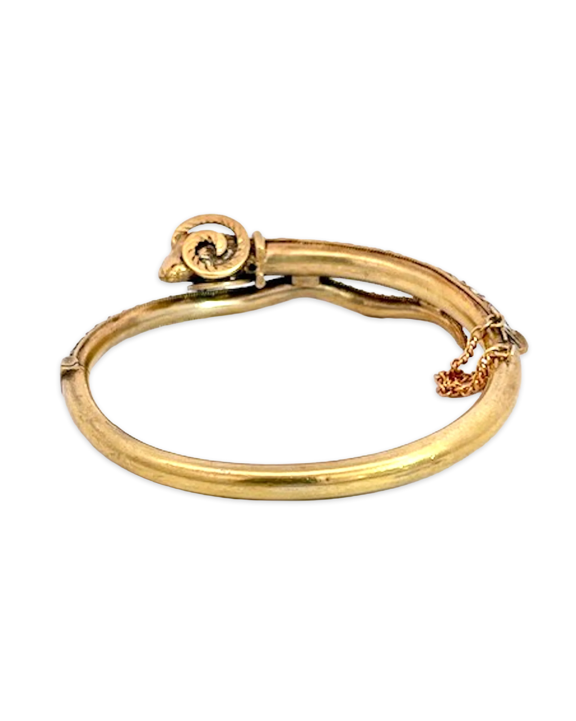 Enamel Ram Bracelet 9K - Detail View 9 | Cris Notti Jewels