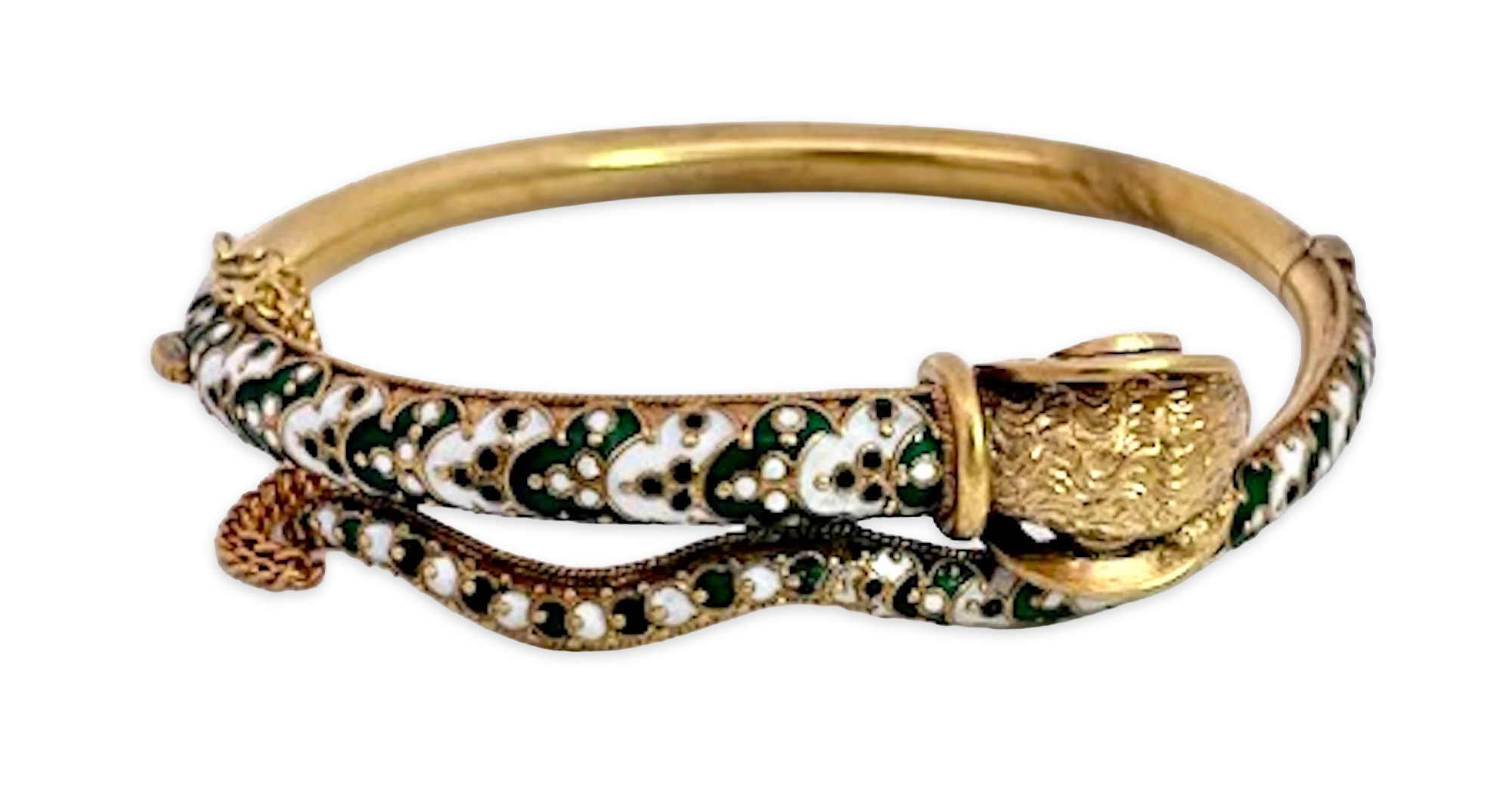 Enamel Ram Bracelet 9K - Detail View 11 | Cris Notti Jewels