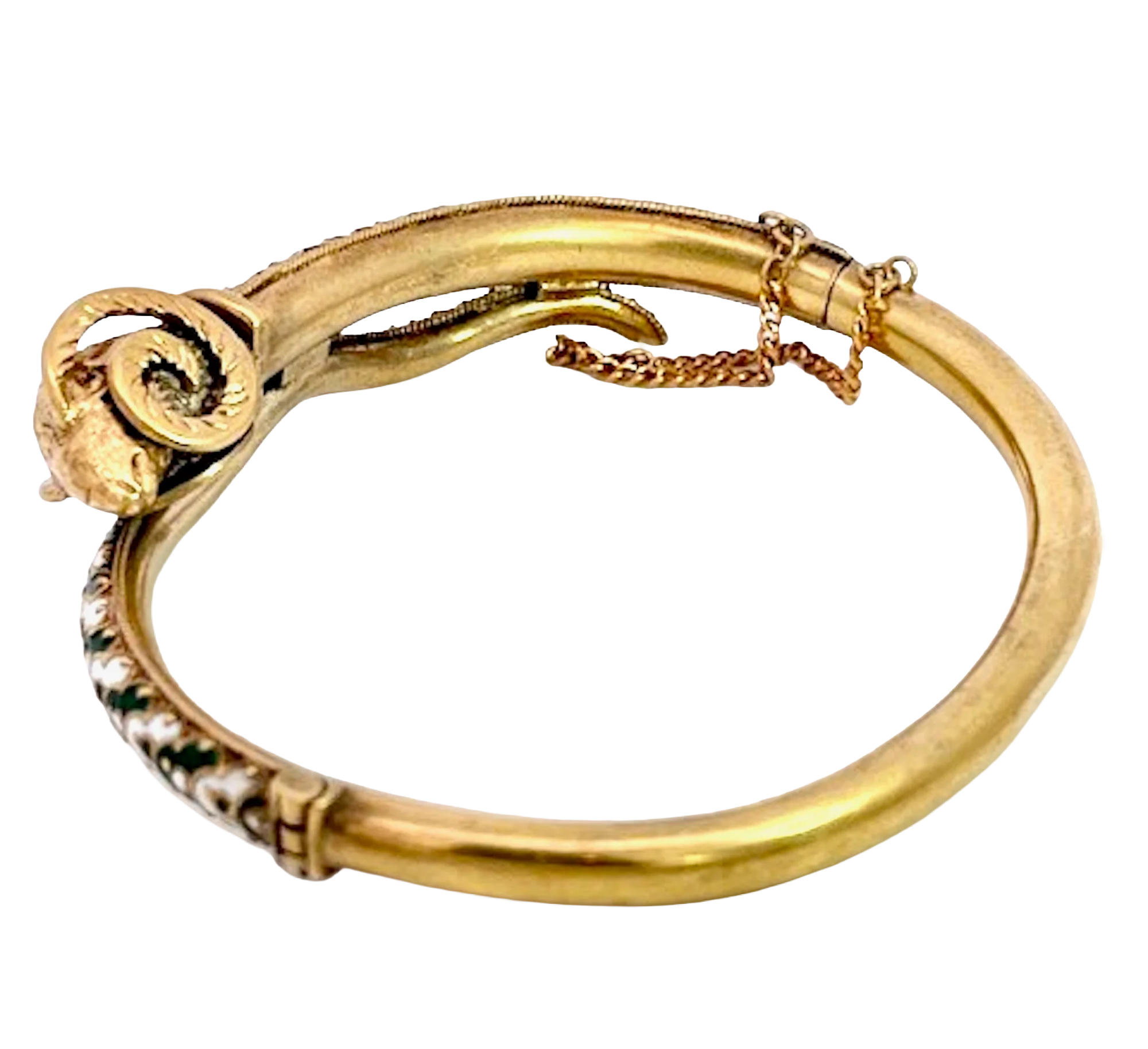 Enamel Ram Bracelet 9K - Detail View 7 | Cris Notti Jewels
